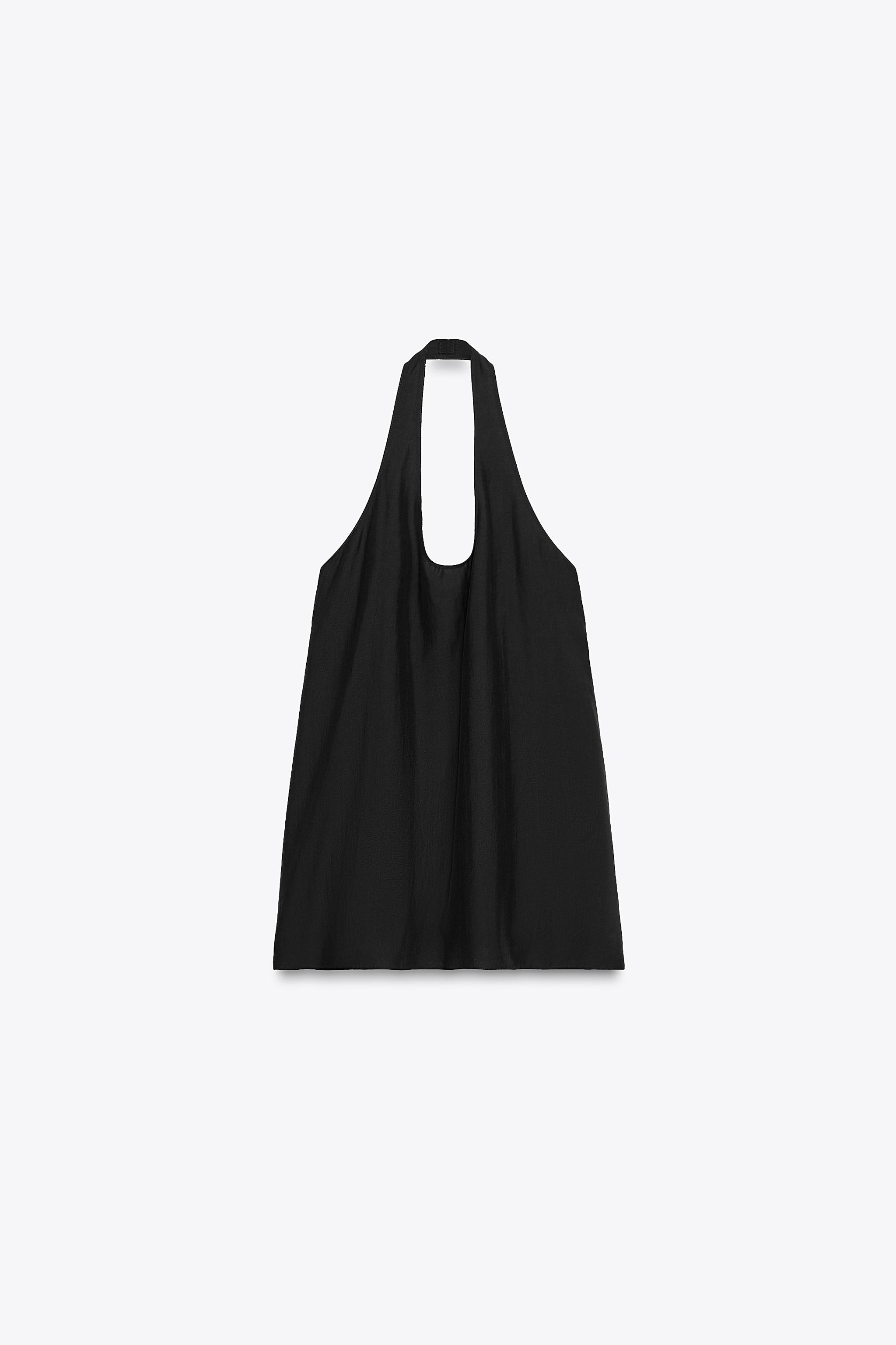 ZW COLLECTION FLOWY HALTER TOP